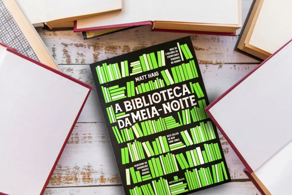 livro verde de a biblioteca da meia noite