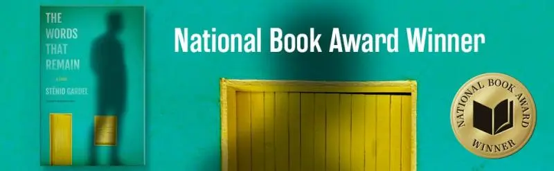 titulo national book award winner com capa do livro em inlges